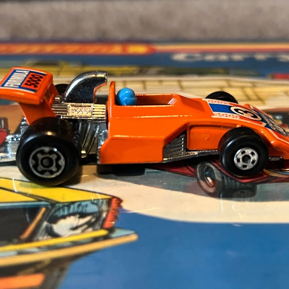 Vintage Matchbox Superfast No. 36 Formula 5000 1975 Lesney England Orange #3